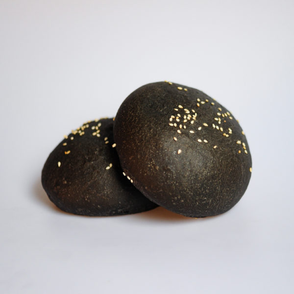 Булочка буренная черная